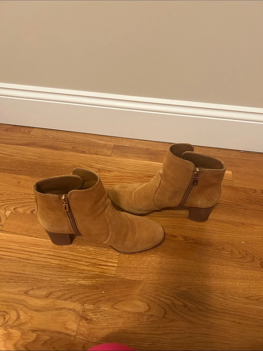 Tory Burch suede booties